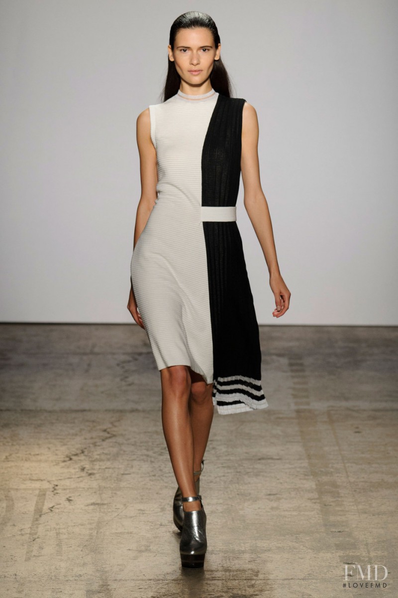 Iana Godnia featured in  the ADEAM fashion show for Spring/Summer 2015