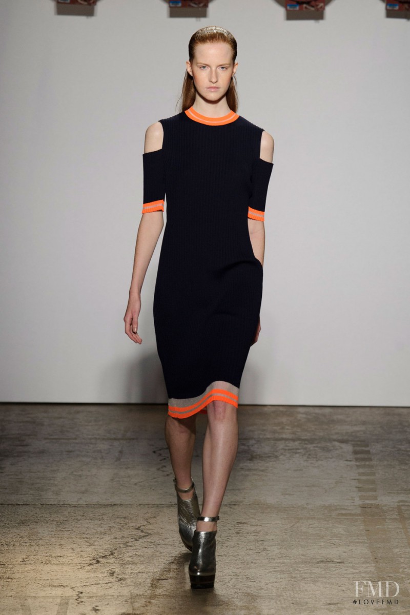 Magdalena Jasek featured in  the ADEAM fashion show for Spring/Summer 2015