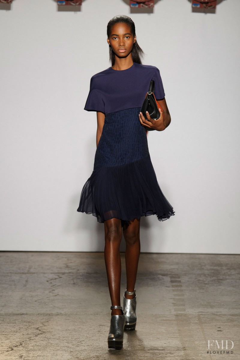 Tami Williams featured in  the ADEAM fashion show for Spring/Summer 2015