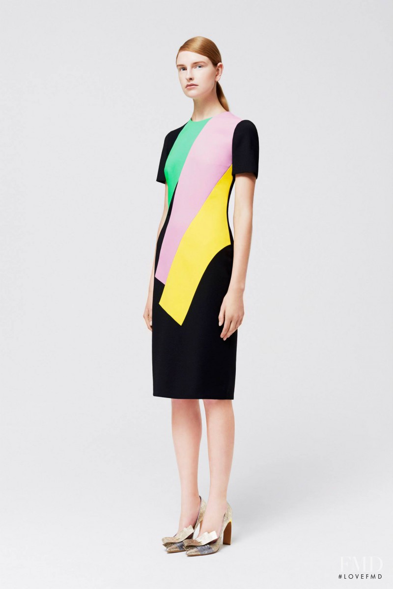 Ieva Palionyte featured in  the Roksanda Ilincic fashion show for Resort 2015