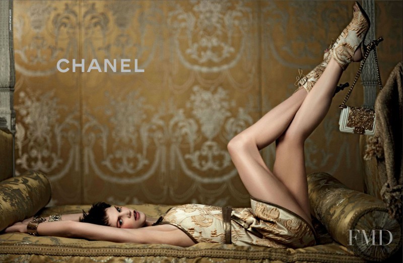 Saskia de Brauw featured in  the Chanel advertisement for Cruise 2013