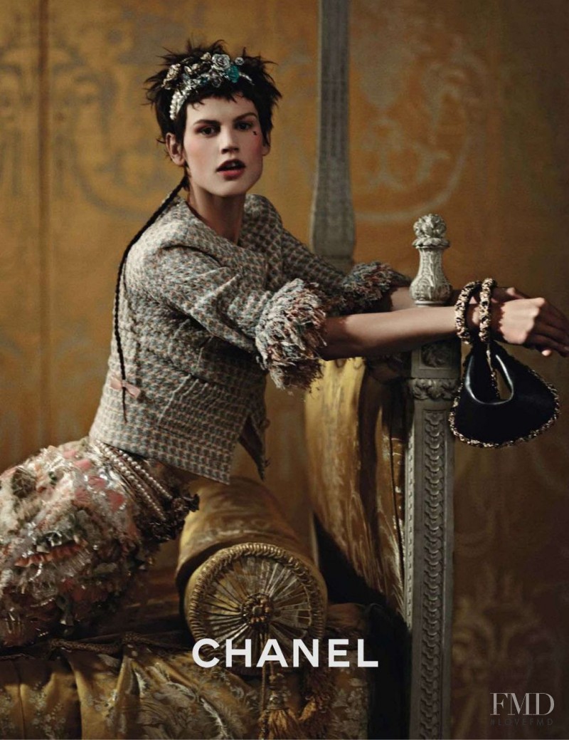 Saskia de Brauw featured in  the Chanel advertisement for Cruise 2013