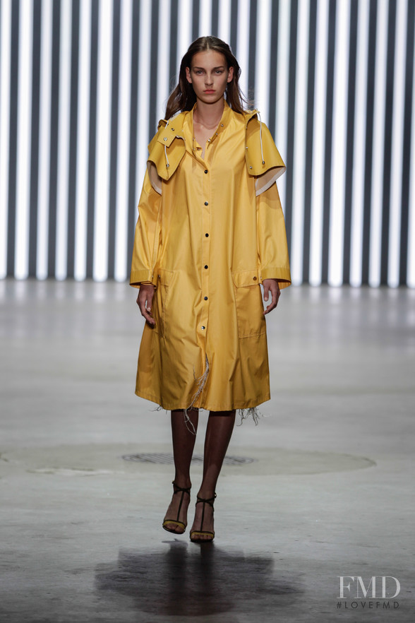 Julia Bergshoeff featured in  the Claes Iversen fashion show for Spring/Summer 2014