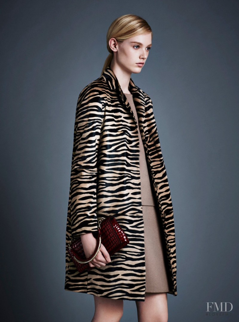 Charlene Hoegger featured in  the S\' Max Mara advertisement for Autumn/Winter 2014