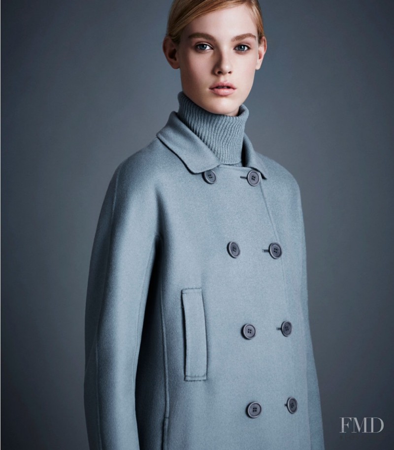 Charlene Hoegger featured in  the S\' Max Mara advertisement for Autumn/Winter 2014