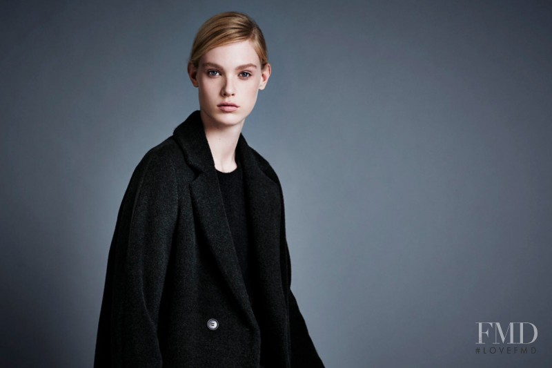 Charlene Hoegger featured in  the S\' Max Mara advertisement for Autumn/Winter 2014