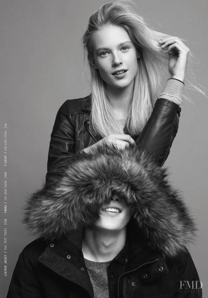 Charlene Hoegger featured in  the Campus by Marc Oï¿½Polo advertisement for Autumn/Winter 2014