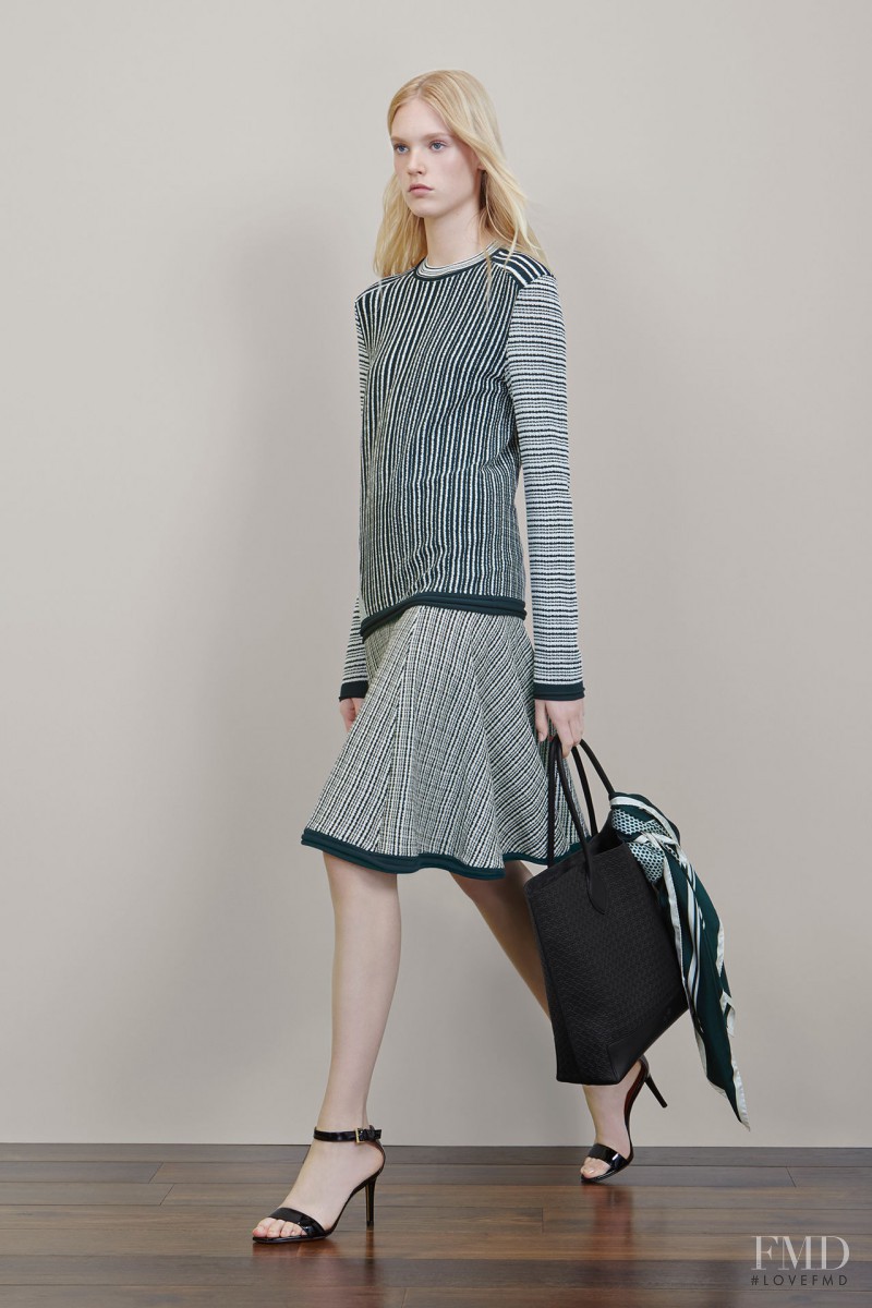 Charlene Hoegger featured in  the Mulberry fashion show for Resort 2015