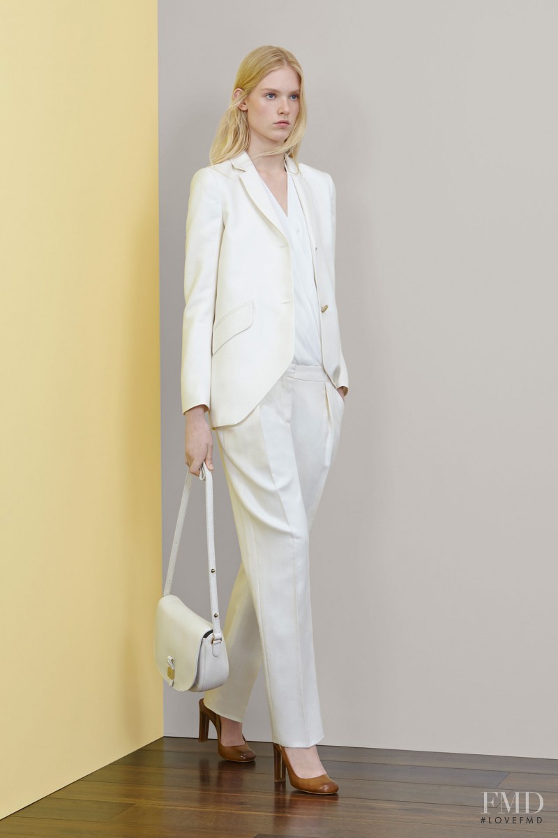 Charlene Hoegger featured in  the Mulberry fashion show for Resort 2015