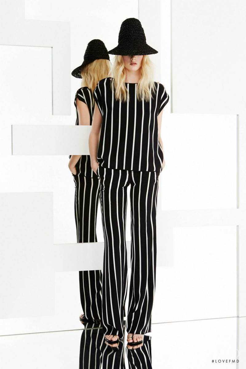 Charlene Hoegger featured in  the Pucci fashion show for Resort 2015