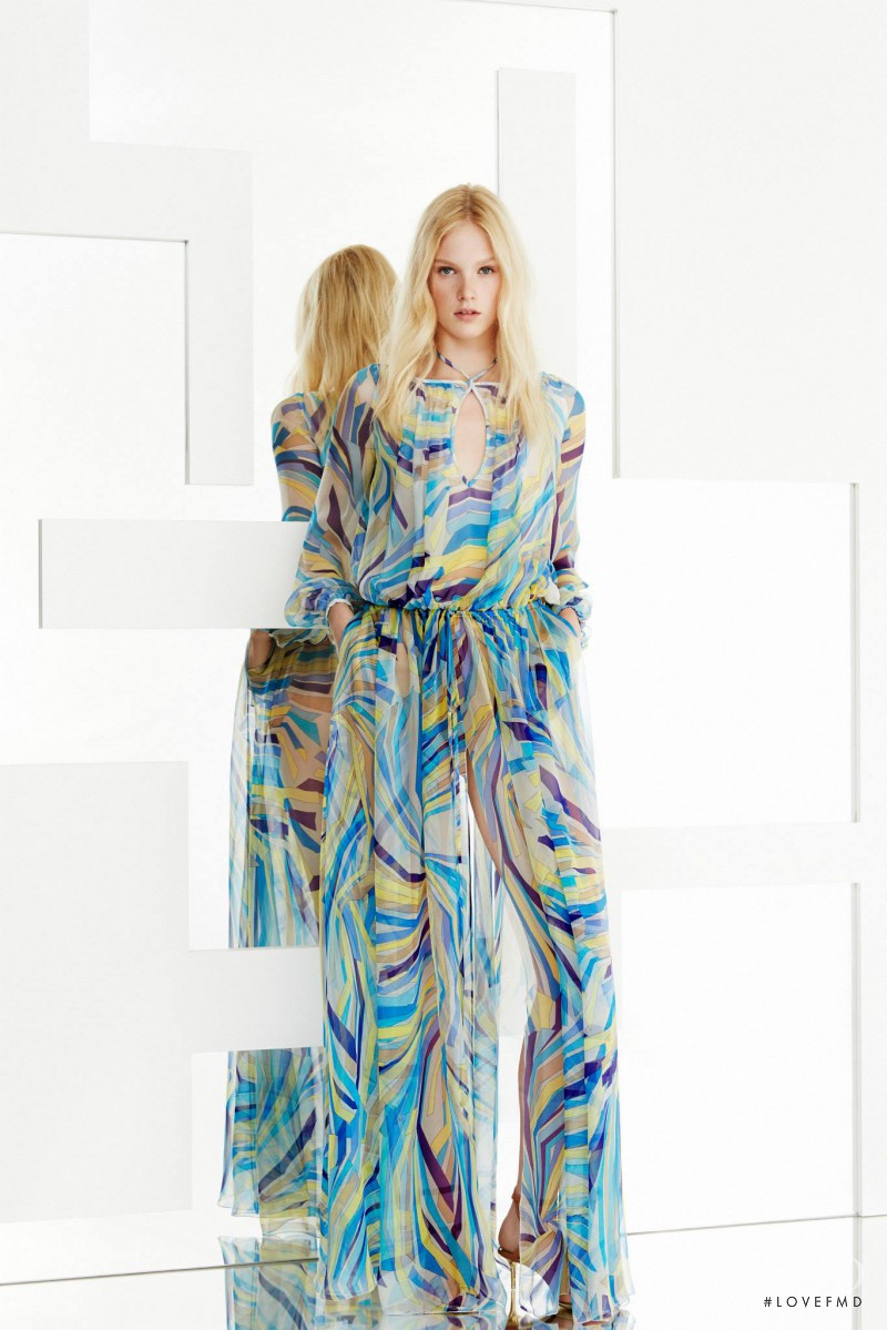 Charlene Hoegger featured in  the Pucci fashion show for Resort 2015