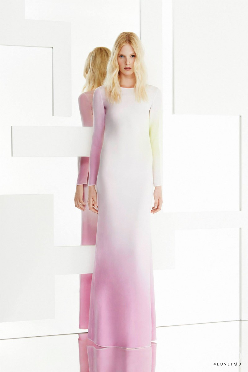 Charlene Hoegger featured in  the Pucci fashion show for Resort 2015