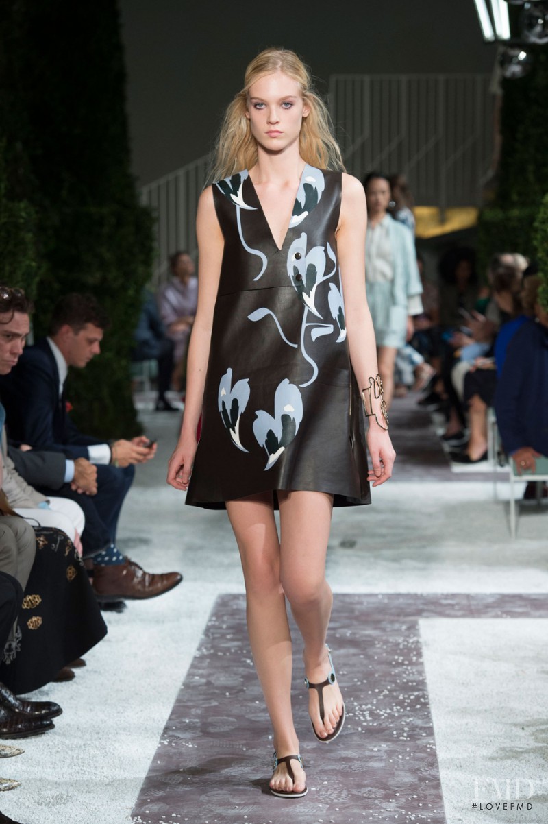 Charlene Hoegger featured in  the Tod\'s fashion show for Spring/Summer 2015