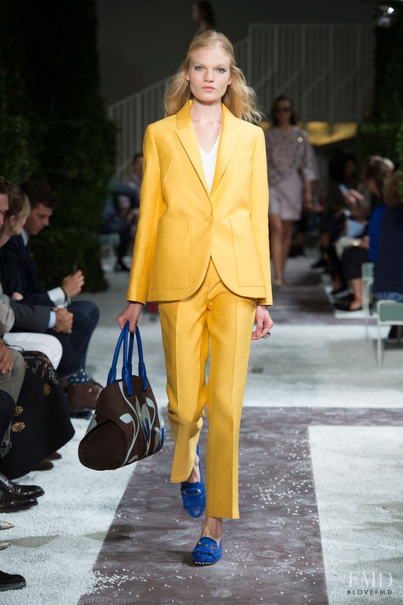 Eleonora Baumann featured in  the Tod\'s fashion show for Spring/Summer 2015