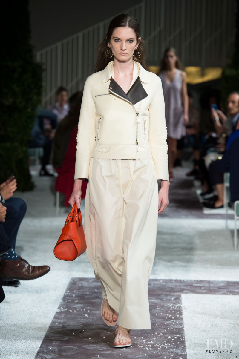 Carly Moore featured in  the Tod\'s fashion show for Spring/Summer 2015