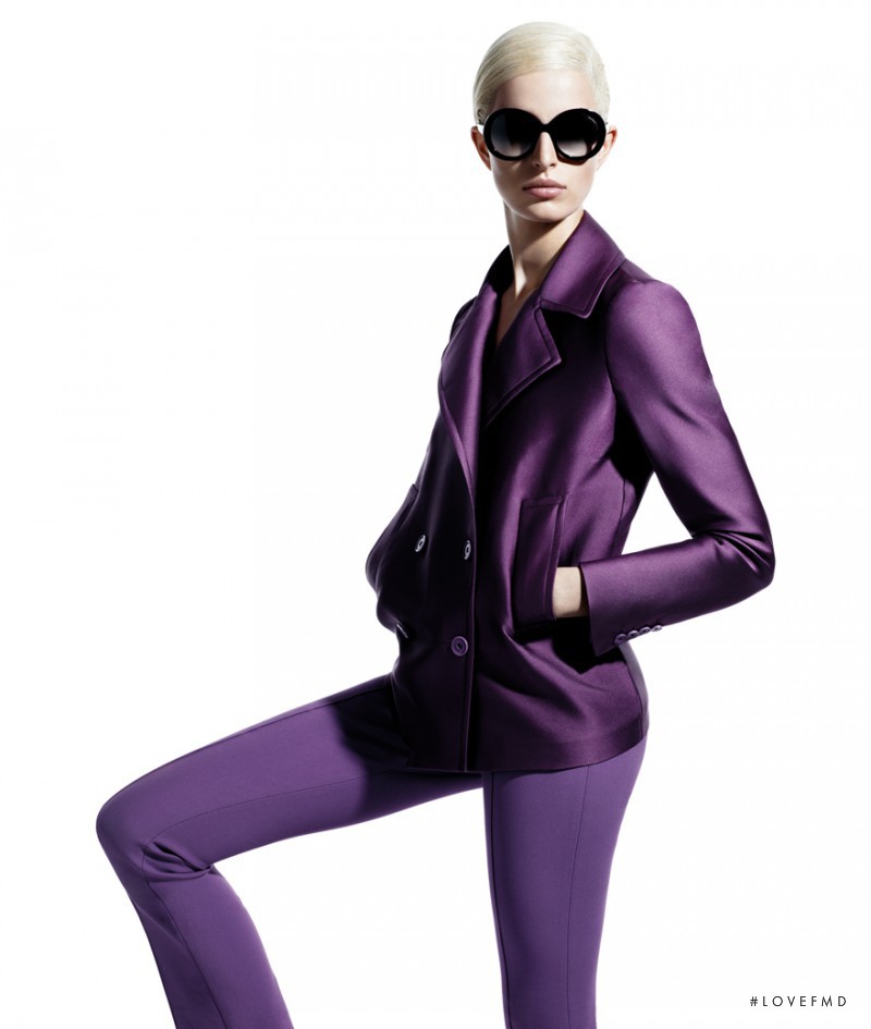 Karolina Kurkova featured in  the Max Mara advertisement for Spring 2011