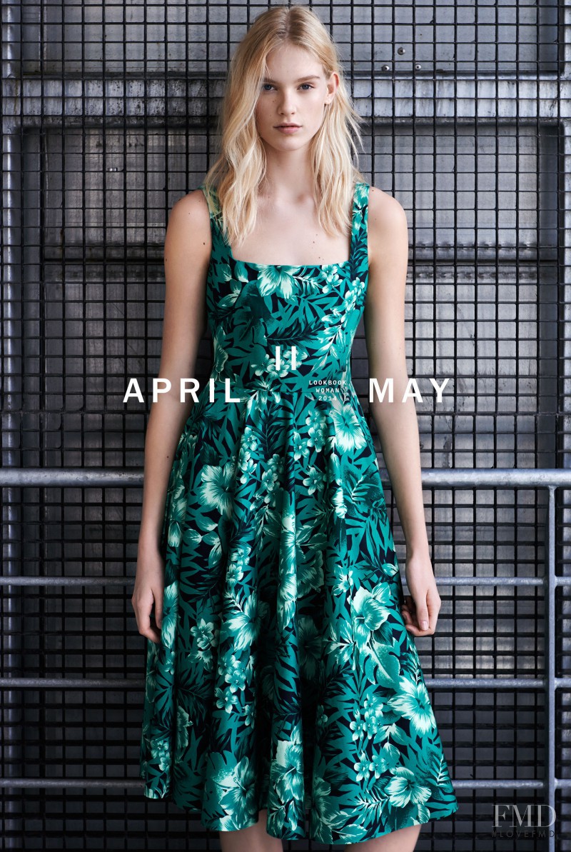 Charlene Hoegger featured in  the Zara catalogue for Spring/Summer 2014