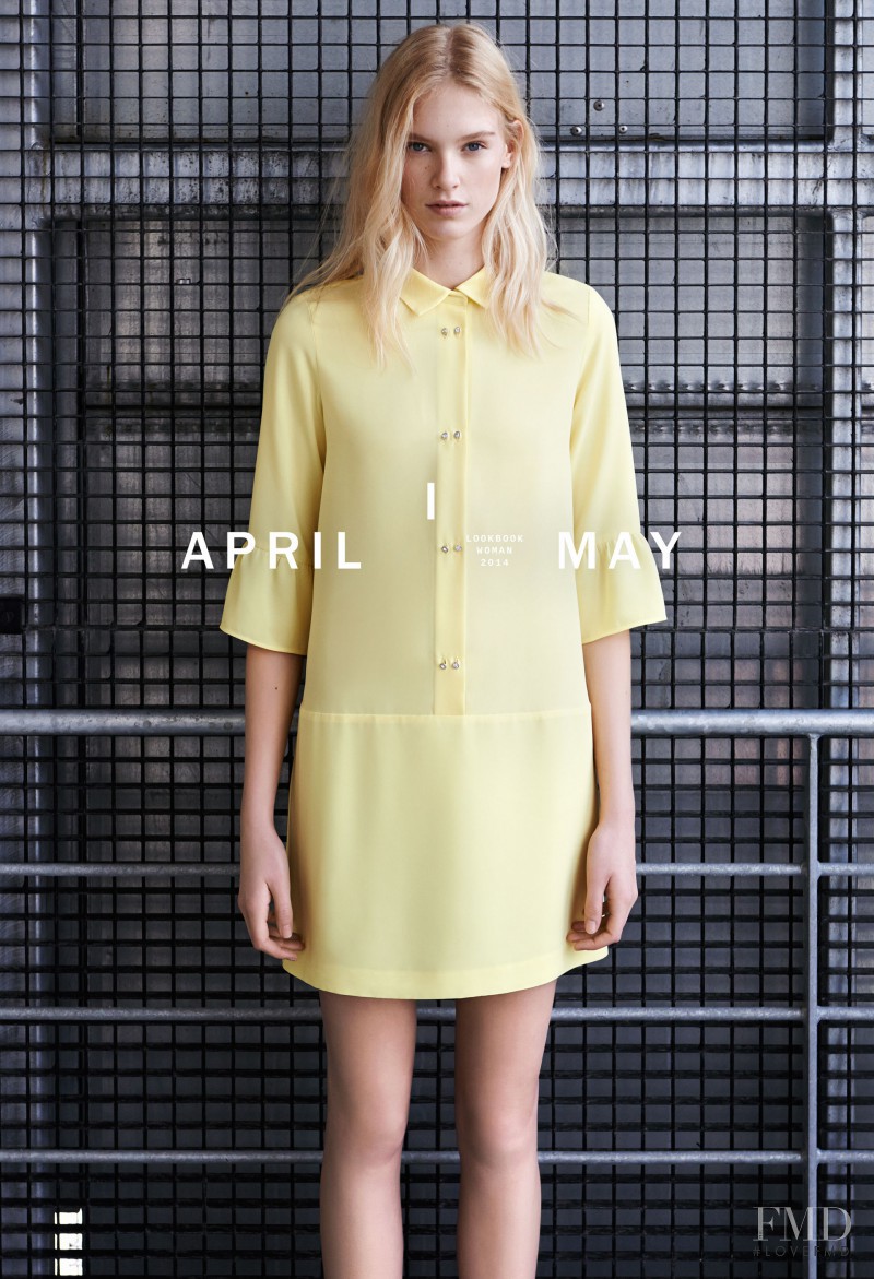 Charlene Hoegger featured in  the Zara catalogue for Spring/Summer 2014