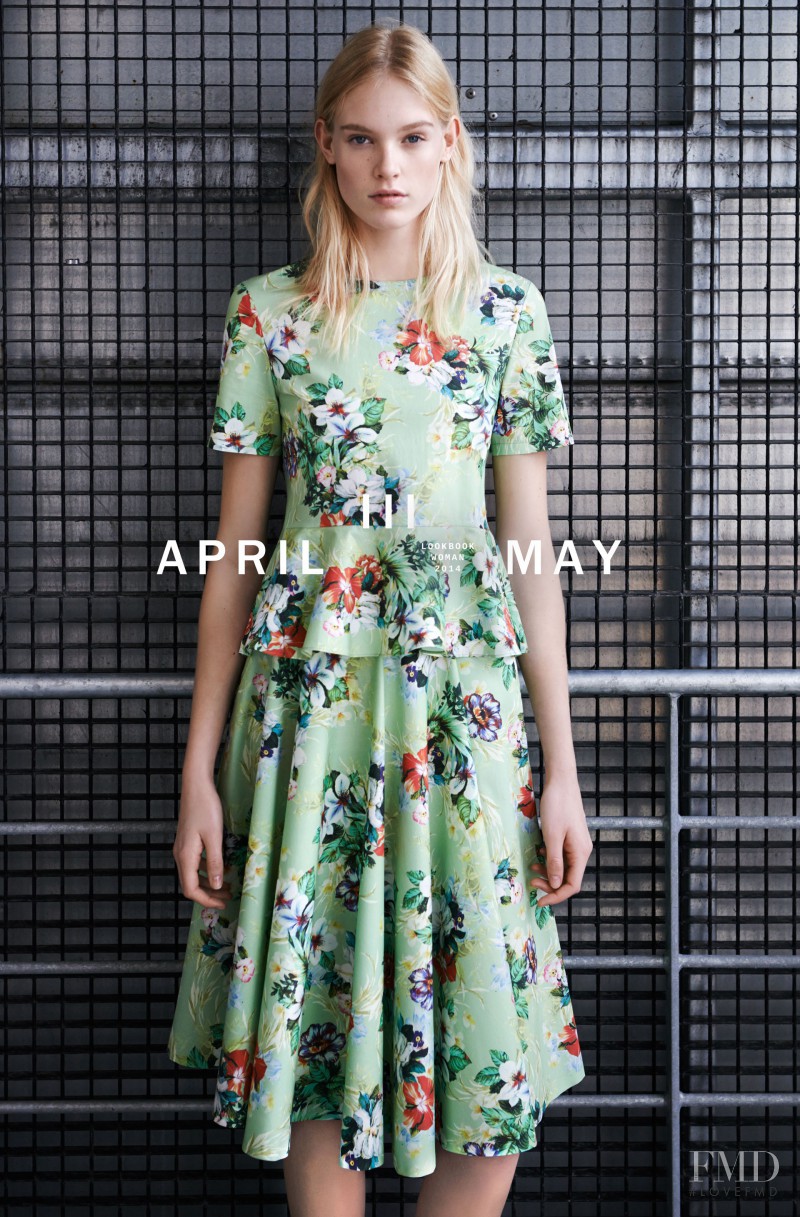 Charlene Hoegger featured in  the Zara catalogue for Spring/Summer 2014