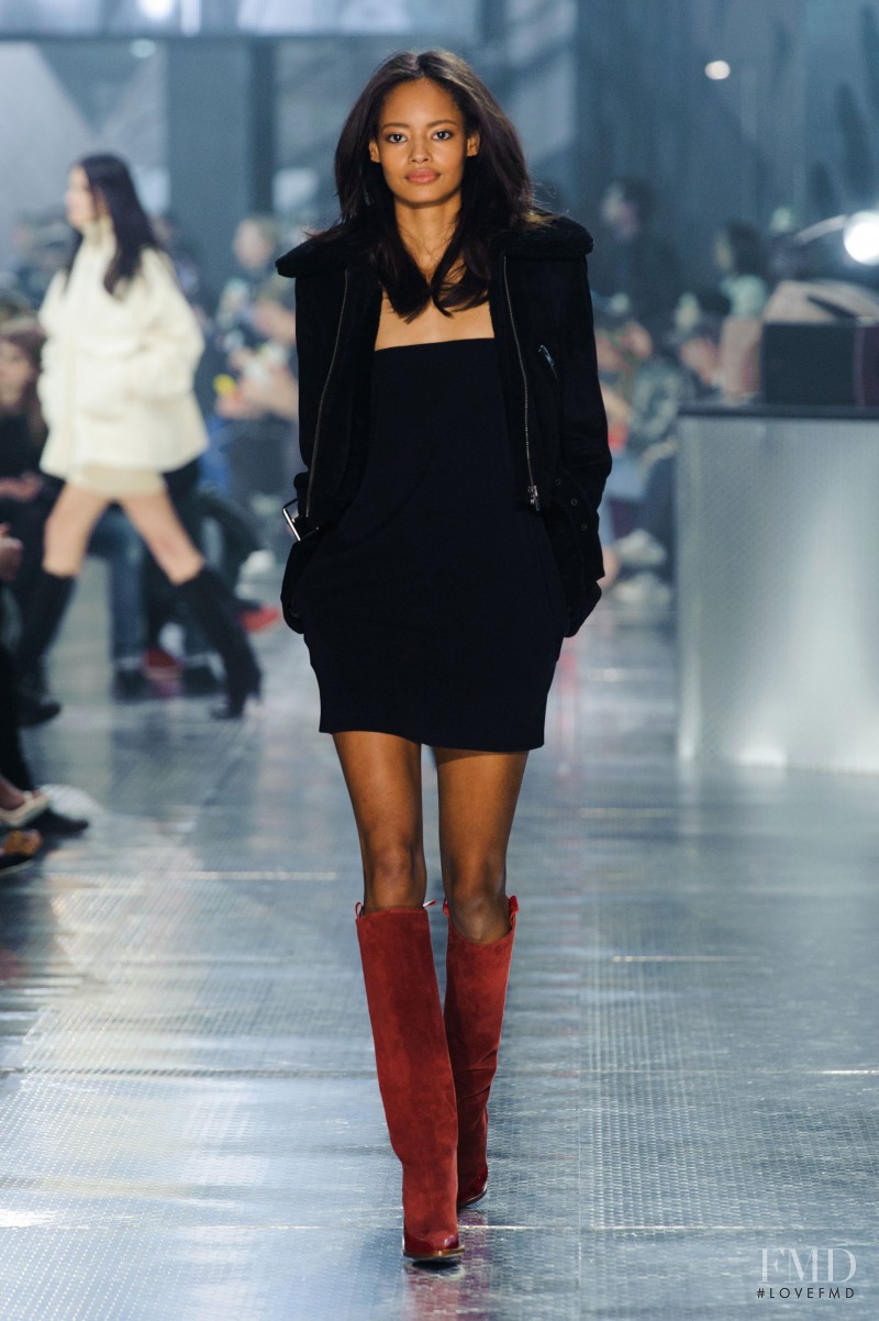 Malaika Firth featured in  the H&M fashion show for Autumn/Winter 2014