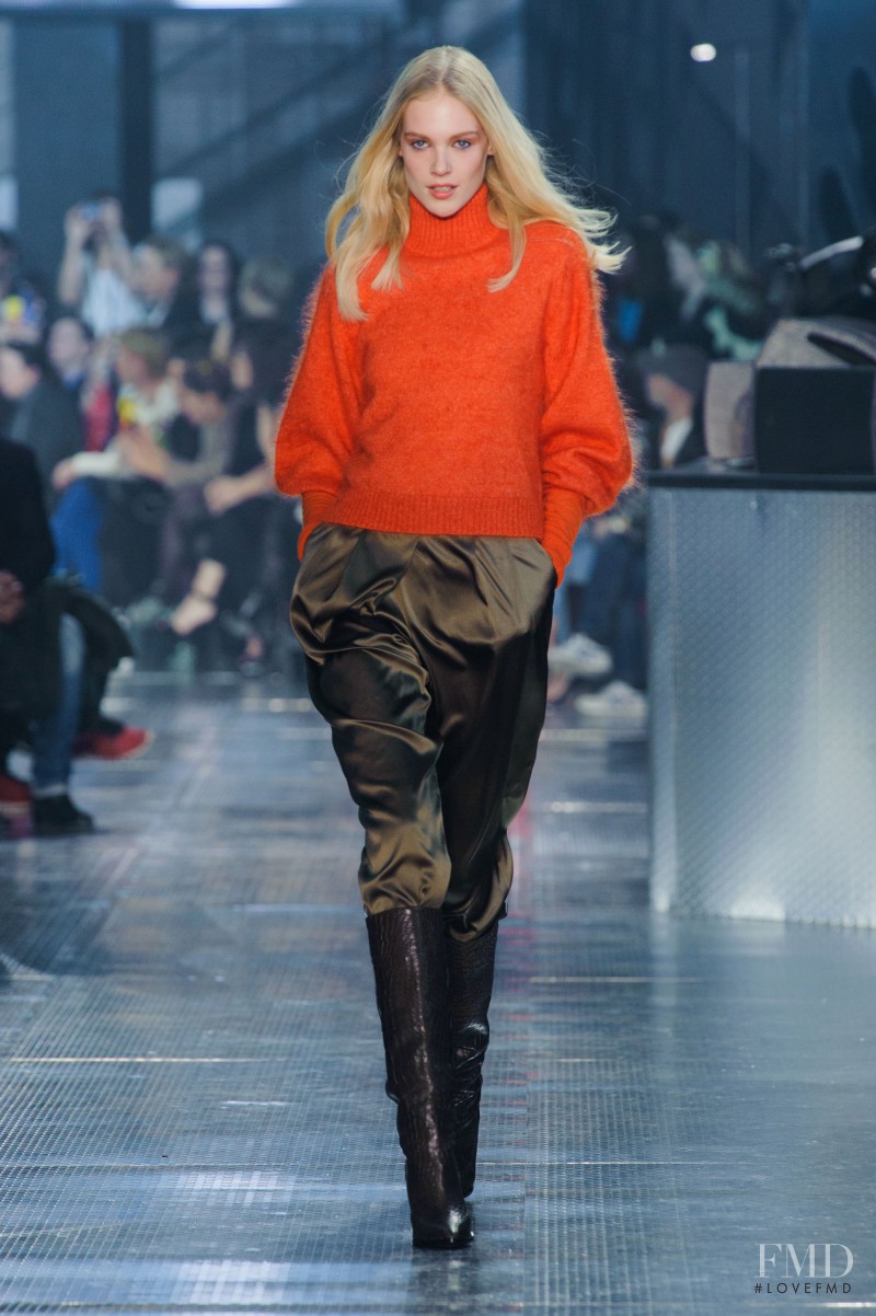 Charlene Hoegger featured in  the H&M fashion show for Autumn/Winter 2014