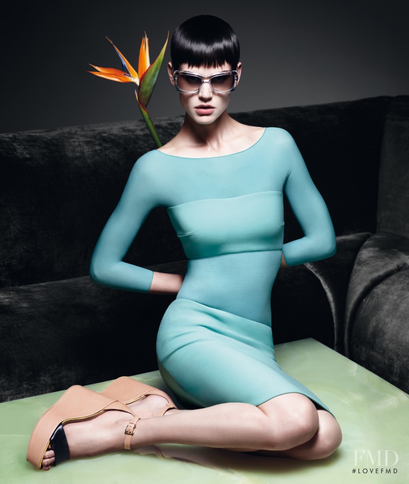 Saskia de Brauw featured in  the Max Mara advertisement for Spring/Summer 2012