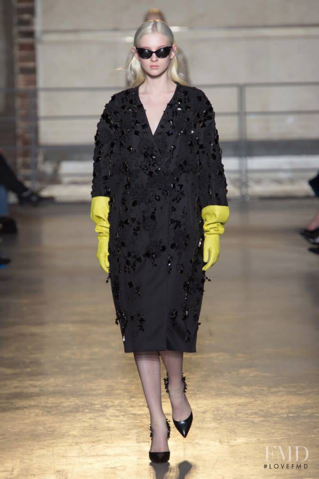 Nastya Sten featured in  the Rochas fashion show for Autumn/Winter 2014