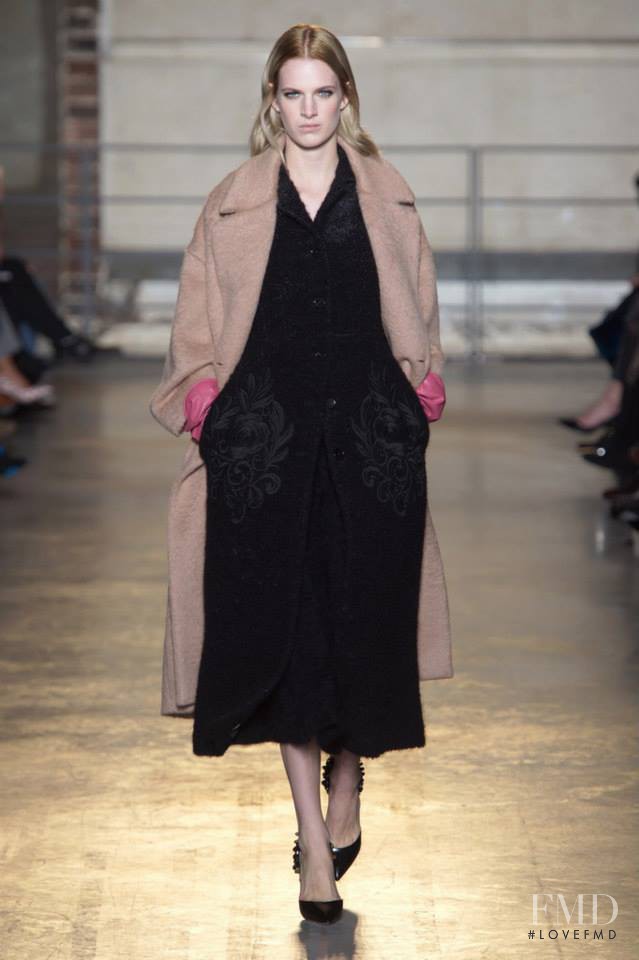 Ashleigh Good featured in  the Rochas fashion show for Autumn/Winter 2014