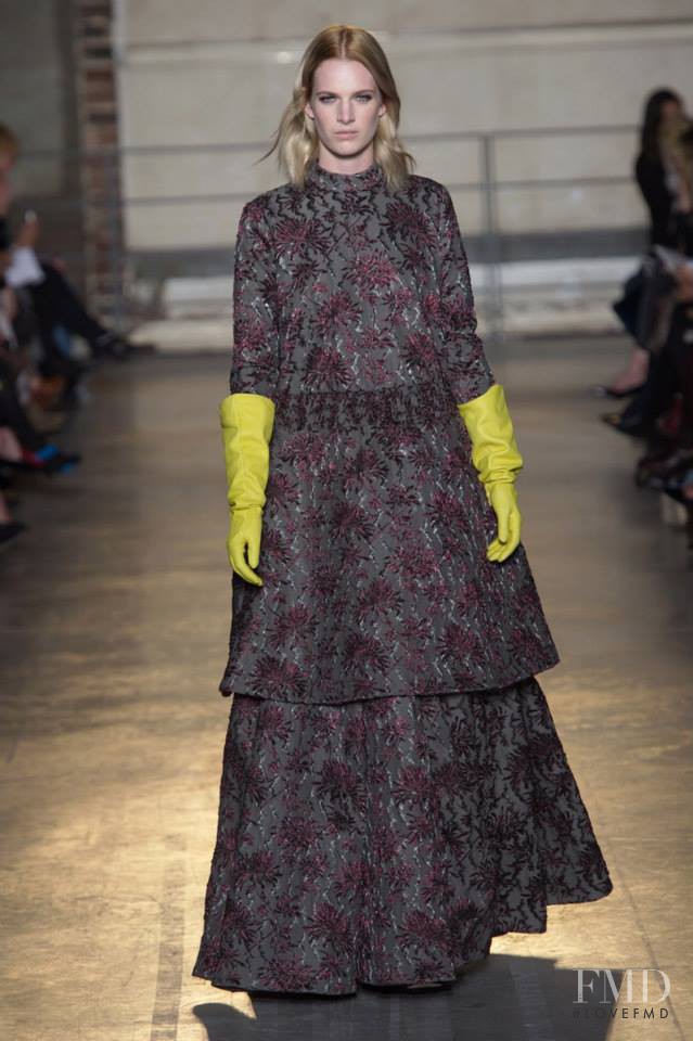 Ashleigh Good featured in  the Rochas fashion show for Autumn/Winter 2014