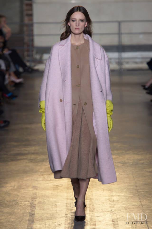 Ann-Catherine Lacroix featured in  the Rochas fashion show for Autumn/Winter 2014