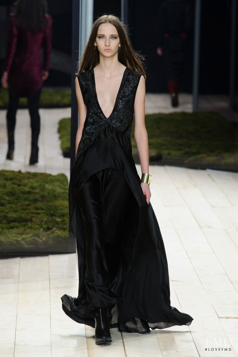 Waleska Gorczevski featured in  the Maiyet fashion show for Autumn/Winter 2014