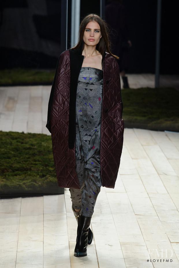 Constanza Saravia featured in  the Maiyet fashion show for Autumn/Winter 2014