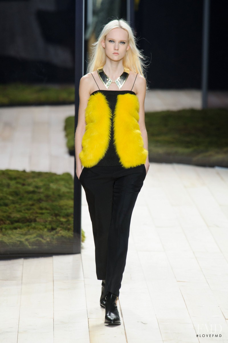 Harleth Kuusik featured in  the Maiyet fashion show for Autumn/Winter 2014