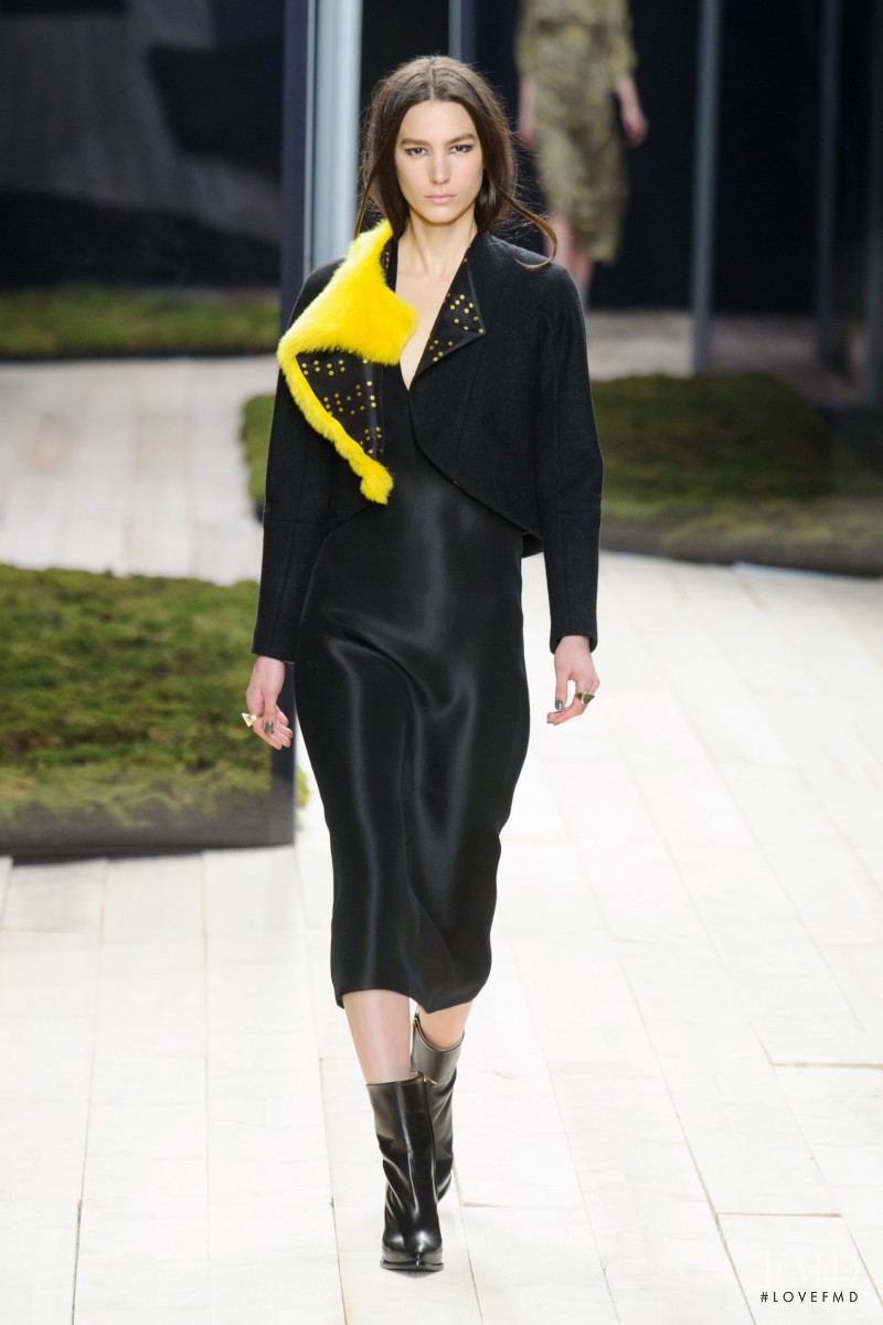Mijo Mihaljcic featured in  the Maiyet fashion show for Autumn/Winter 2014