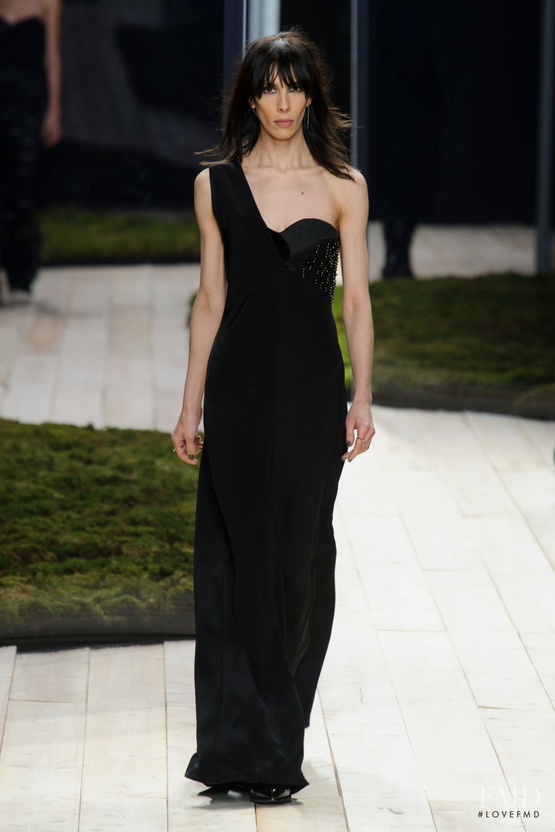 Jamie Bochert featured in  the Maiyet fashion show for Autumn/Winter 2014