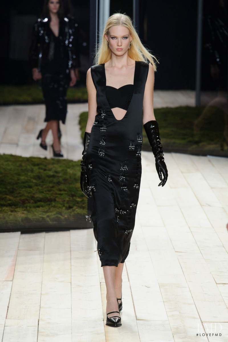Charlene Hoegger featured in  the Maiyet fashion show for Autumn/Winter 2014