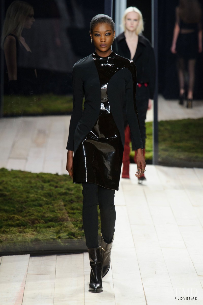 Betty Adewole featured in  the Maiyet fashion show for Autumn/Winter 2014