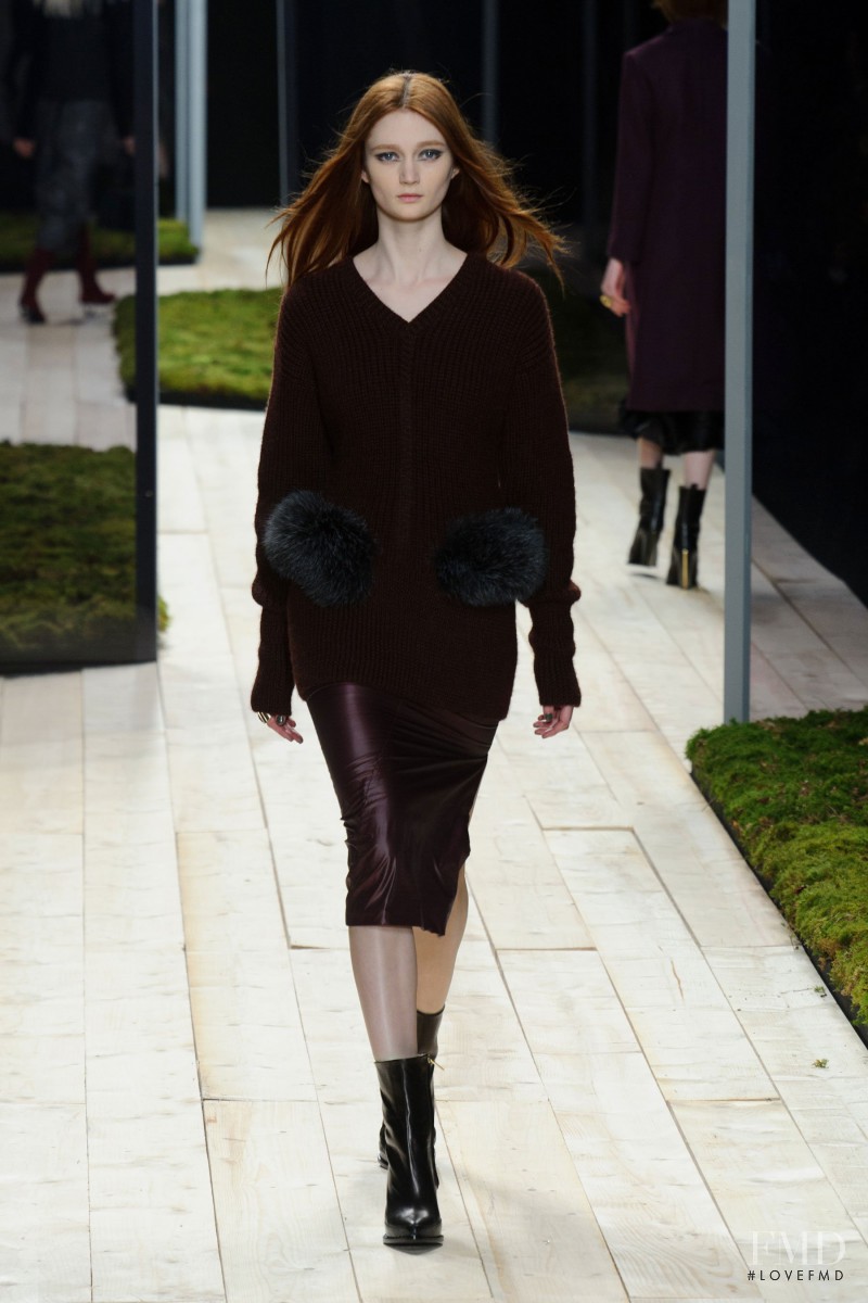 Sophie Touchet featured in  the Maiyet fashion show for Autumn/Winter 2014
