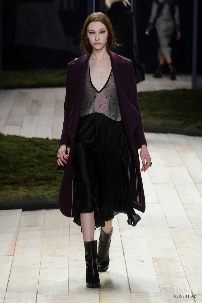 Lera Tribel featured in  the Maiyet fashion show for Autumn/Winter 2014