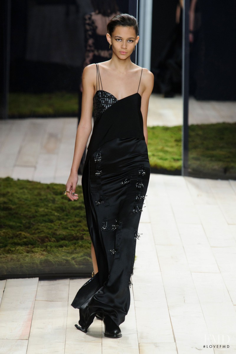 Binx Walton featured in  the Maiyet fashion show for Autumn/Winter 2014