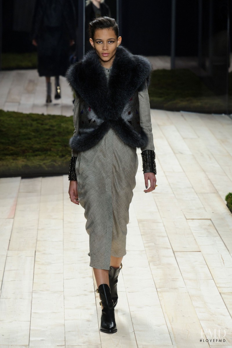 Binx Walton featured in  the Maiyet fashion show for Autumn/Winter 2014