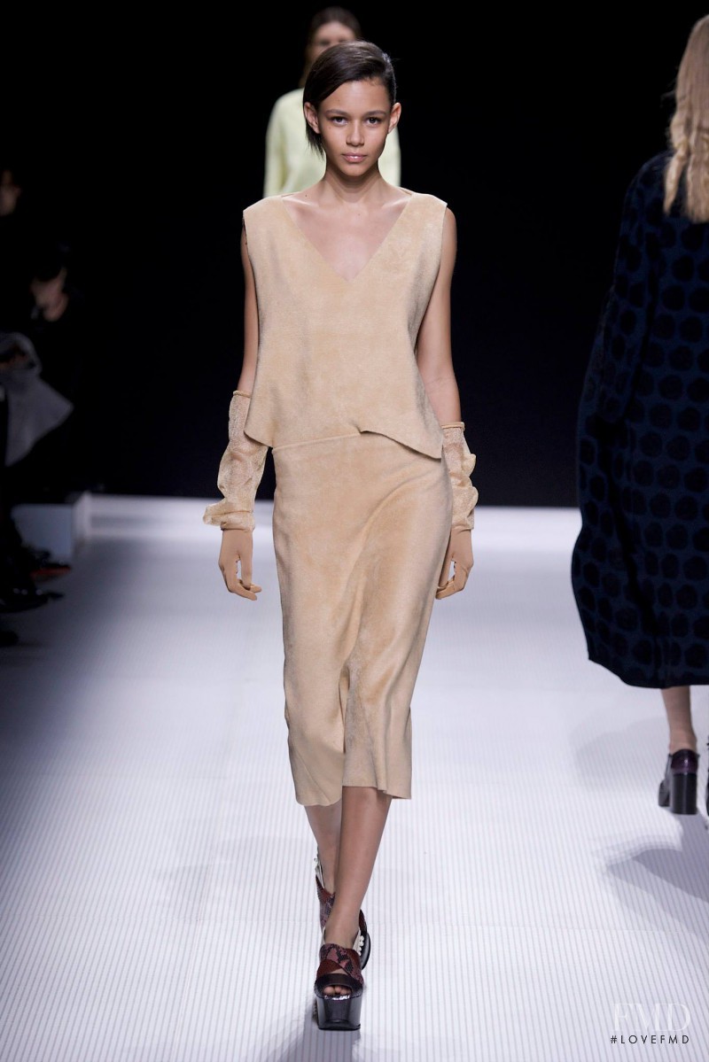 Binx Walton featured in  the Sonia Rykiel fashion show for Autumn/Winter 2014