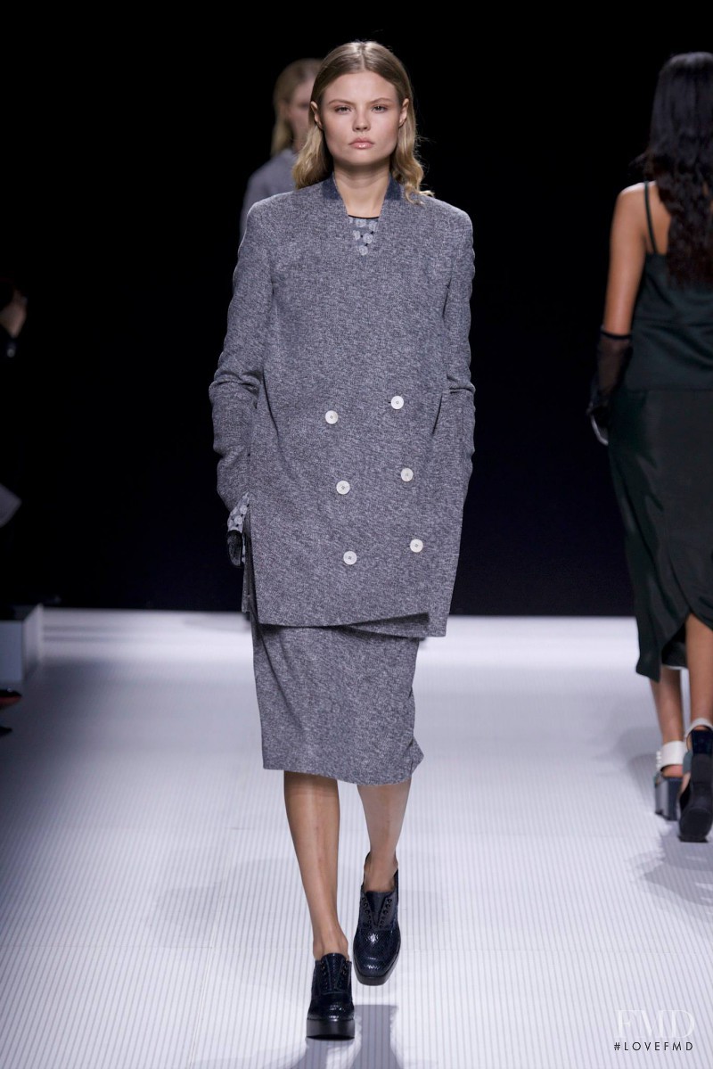 Malgosia Bela featured in  the Sonia Rykiel fashion show for Autumn/Winter 2014