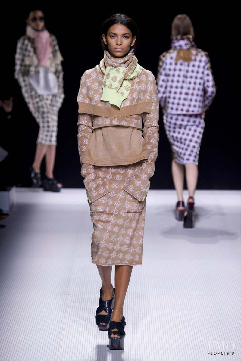 Bruna Rosa featured in  the Sonia Rykiel fashion show for Autumn/Winter 2014
