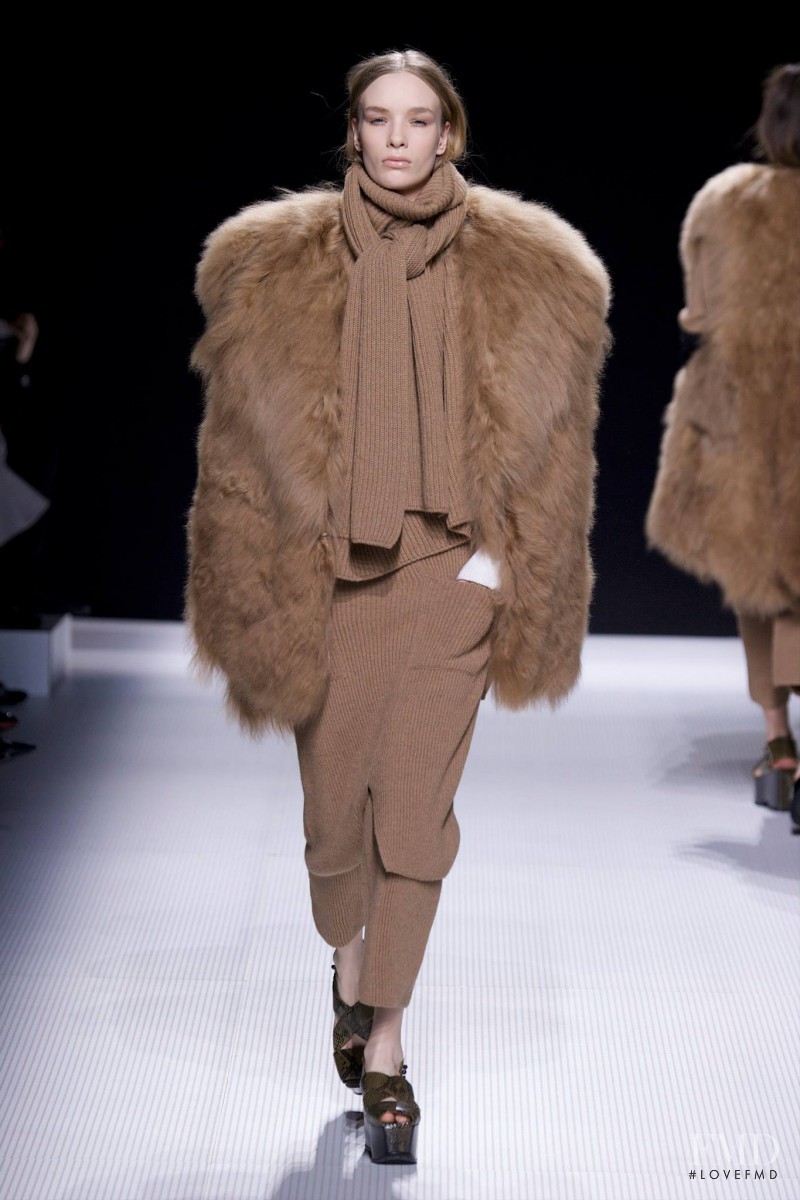Charlotte Kay featured in  the Sonia Rykiel fashion show for Autumn/Winter 2014