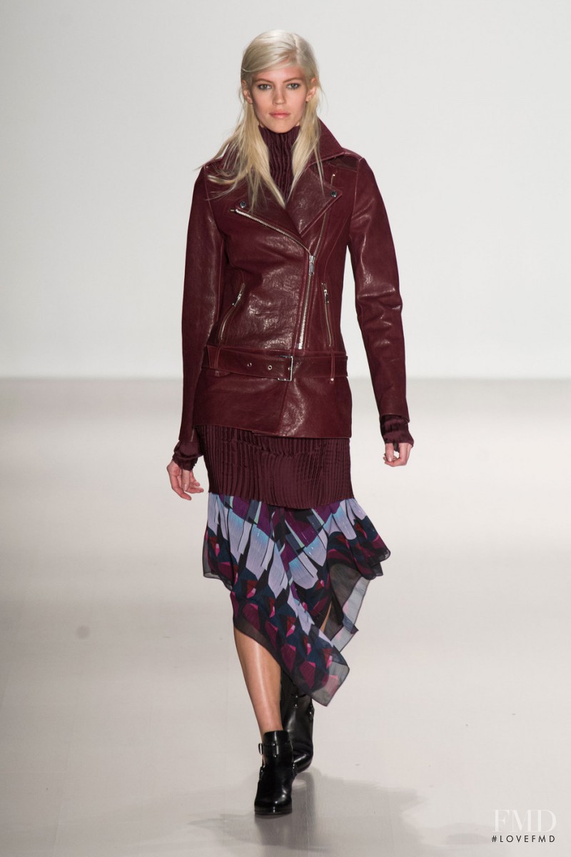 Devon Windsor featured in  the Richard Chai Love fashion show for Autumn/Winter 2014