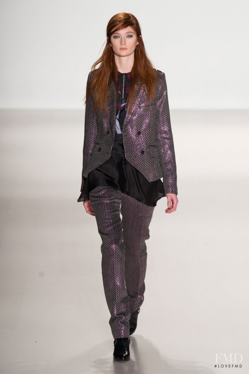 Sophie Touchet featured in  the Richard Chai Love fashion show for Autumn/Winter 2014