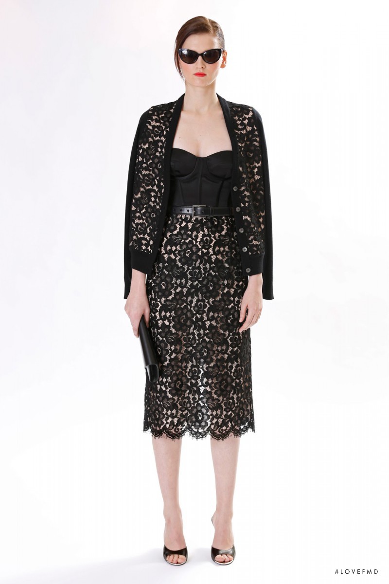 Katlin Aas featured in  the Michael Kors Collection lookbook for Pre-Fall 2013