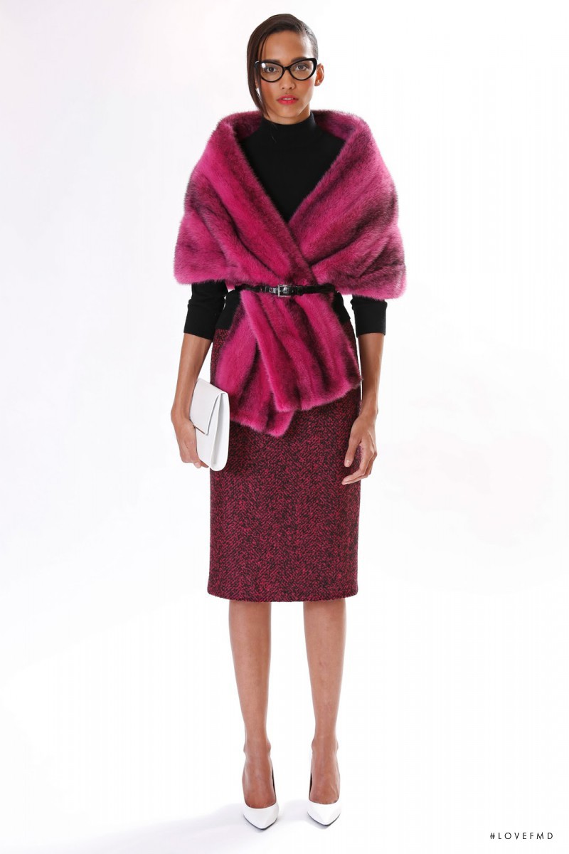 Cora Emmanuel featured in  the Michael Kors Collection lookbook for Pre-Fall 2013