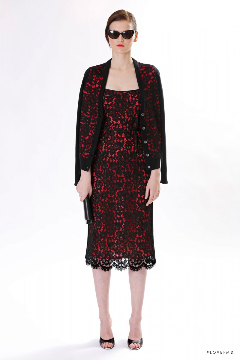Katlin Aas featured in  the Michael Kors Collection lookbook for Pre-Fall 2013